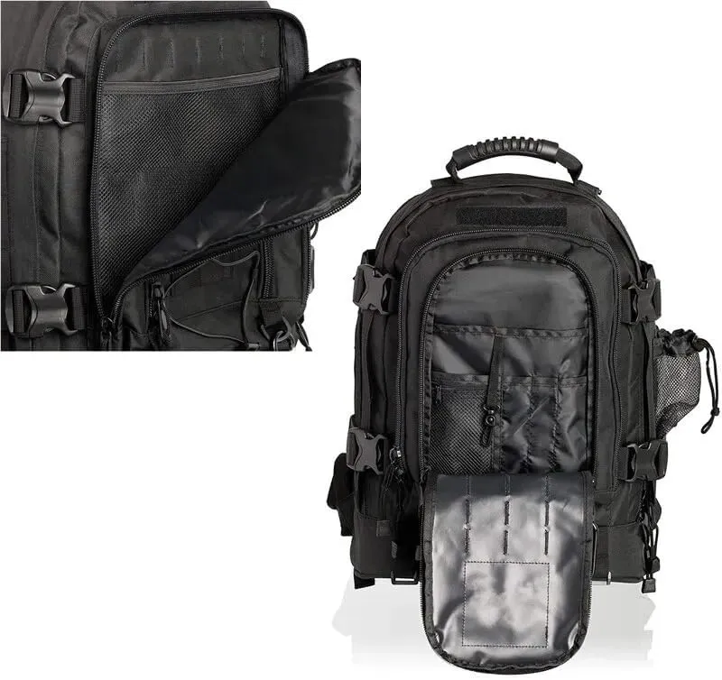65L Large Capacity Outdoor Tactical Backpack Men Backpacks Rucksack Waterproof Climbing Bag Travel Camping Hiking(1)
