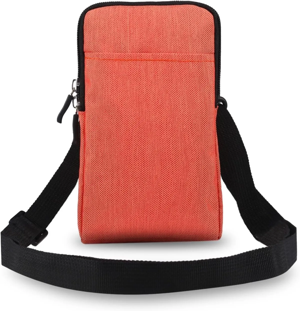 7.2 inch Mens Holster Compatible with Honor Magic V2,Mini Crossbody Bag Shoulder Bag Compatible with Men, Small Messenger Bag Compatible with Samsung Galaxy Fold 6/5/4/3(Orange)