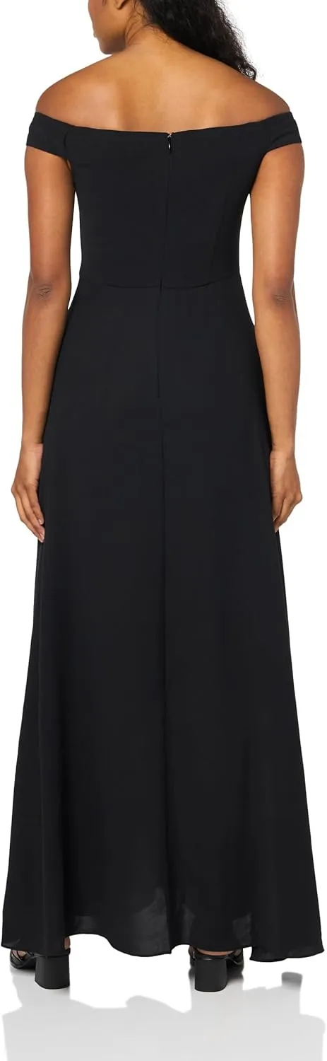 Adrianna Papell Womens Crepe Overlay Jumpsuit