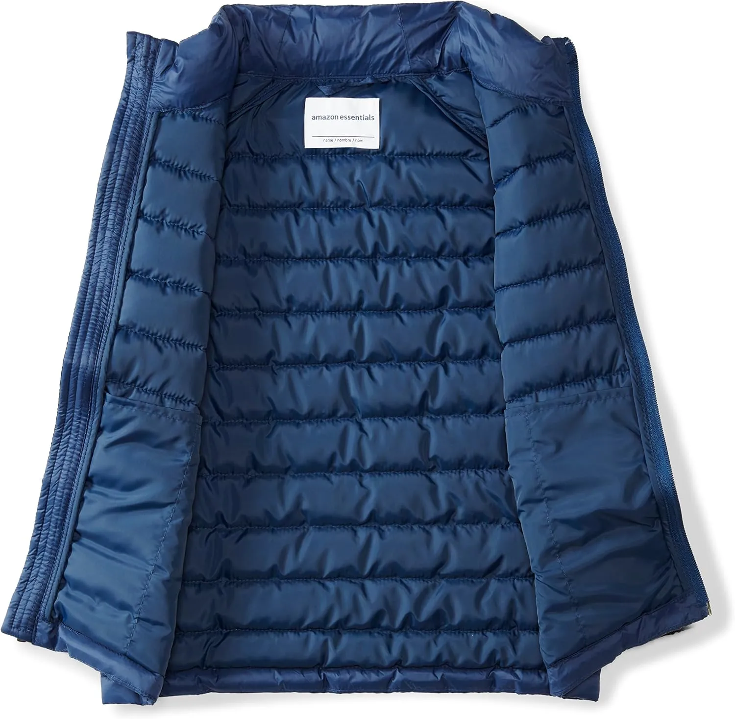 Amazon Essentials Boys and Toddlers' Lightweight Water-Resistant Packable Hooded Puffer Vest