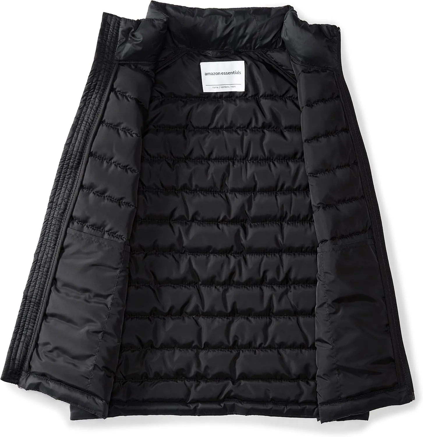 Amazon Essentials Boys and Toddlers' Lightweight Water-Resistant Packable Hooded Puffer Vest