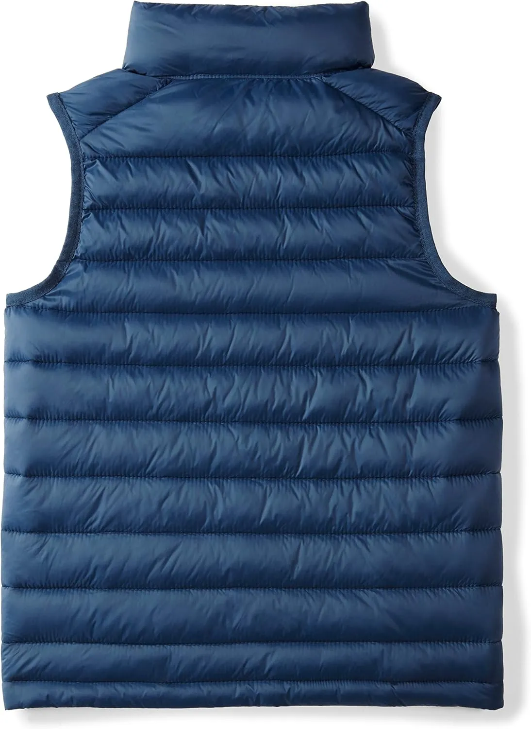 Amazon Essentials Boys and Toddlers' Lightweight Water-Resistant Packable Hooded Puffer Vest