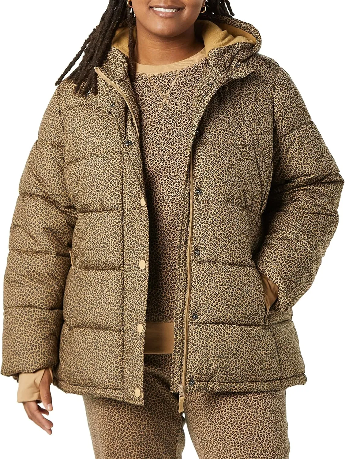 Amazon Essentials Women's Heavyweight Long-Sleeve Hooded Puffer Coat - Discontinued Colors