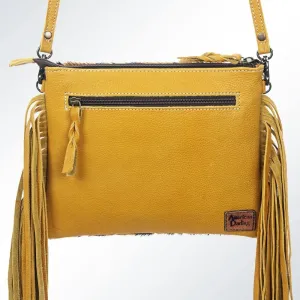 American Darling Large Crossbody Hand Carved Leather Fringe Purse for Women Western Handbags Purses Clutch Shoulder Bags (ADBG109F)