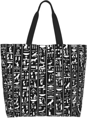 Ancient Egypt Grocery Bag Egypt Shoulder Bag Egyptian Grocery Bags Tote Shopping Bag Egypt Bag History Gifts