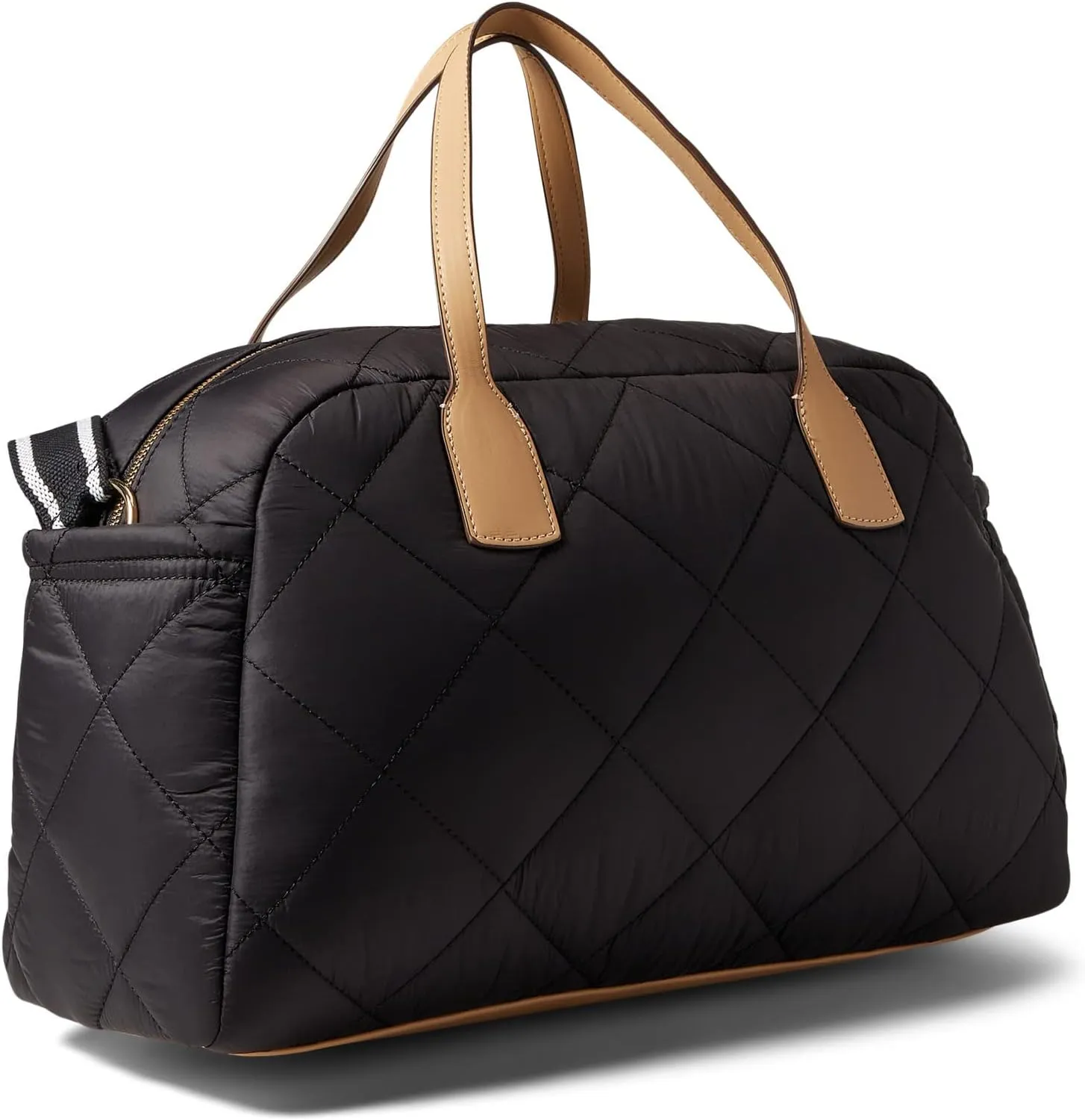 Anne Klein quilted nylon duffle