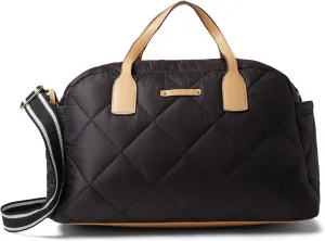 Anne Klein quilted nylon duffle