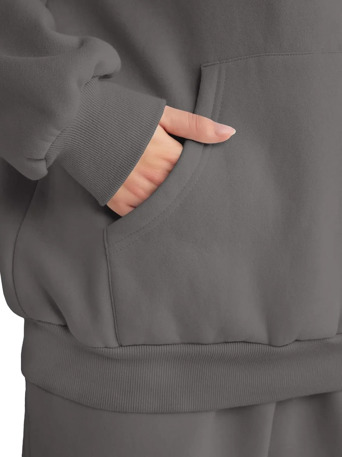 AUTOMET Womens 2 Piece Outfits Lounge Hoodie Sweatsuit Sets Oversized Sweatshirt Baggy Fall Fashion Sweatpants with Pockets