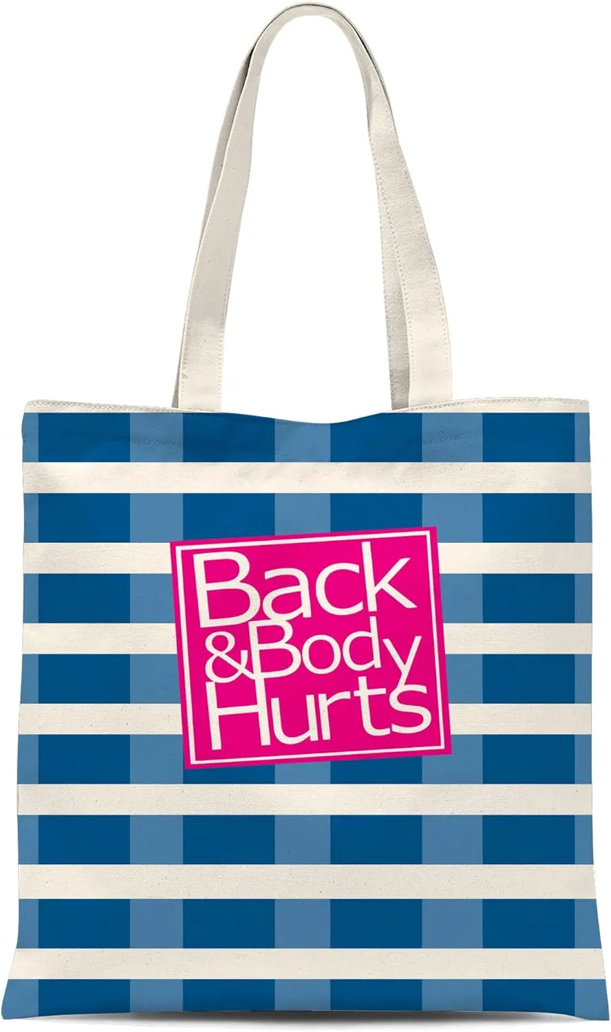 Back And Body Hurts Tote Bag,Funny Cute Tote Bag,Cute Tote Bag,Grocery Bags,Beach Bag,Shopping Bags