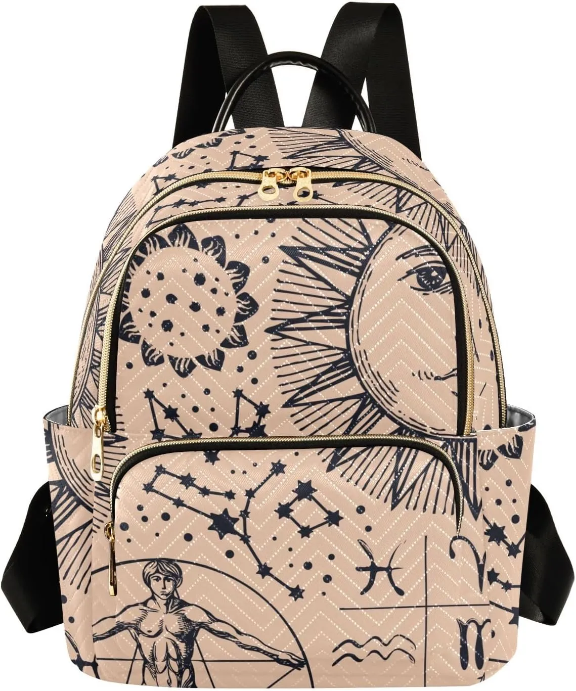 Backpack for Women Fashion Travel Work Anti-theft Bag Business Computer Backpack Purse (Medium Pattren 2)