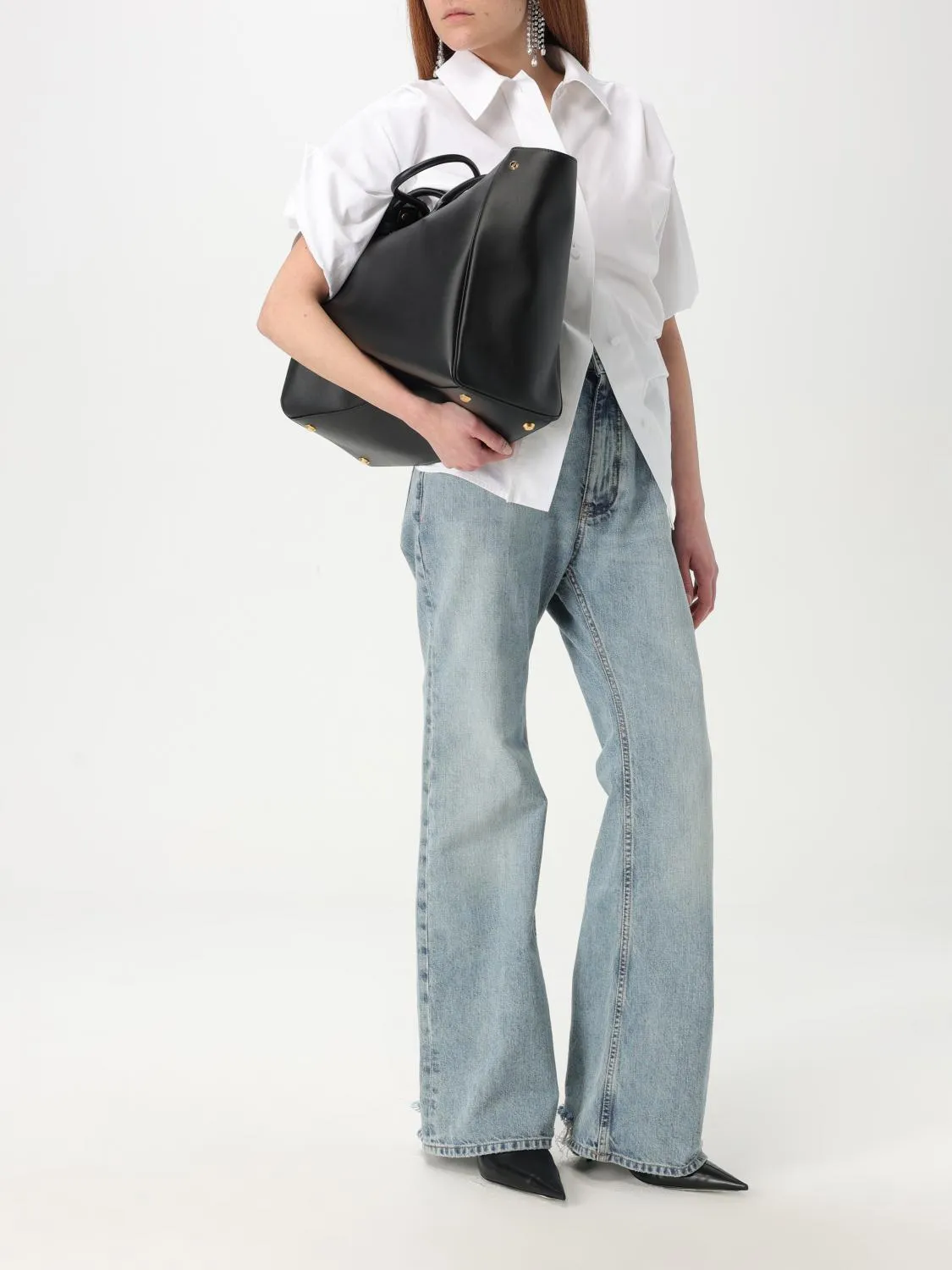 Balenciaga Tote Bags Woman Black
