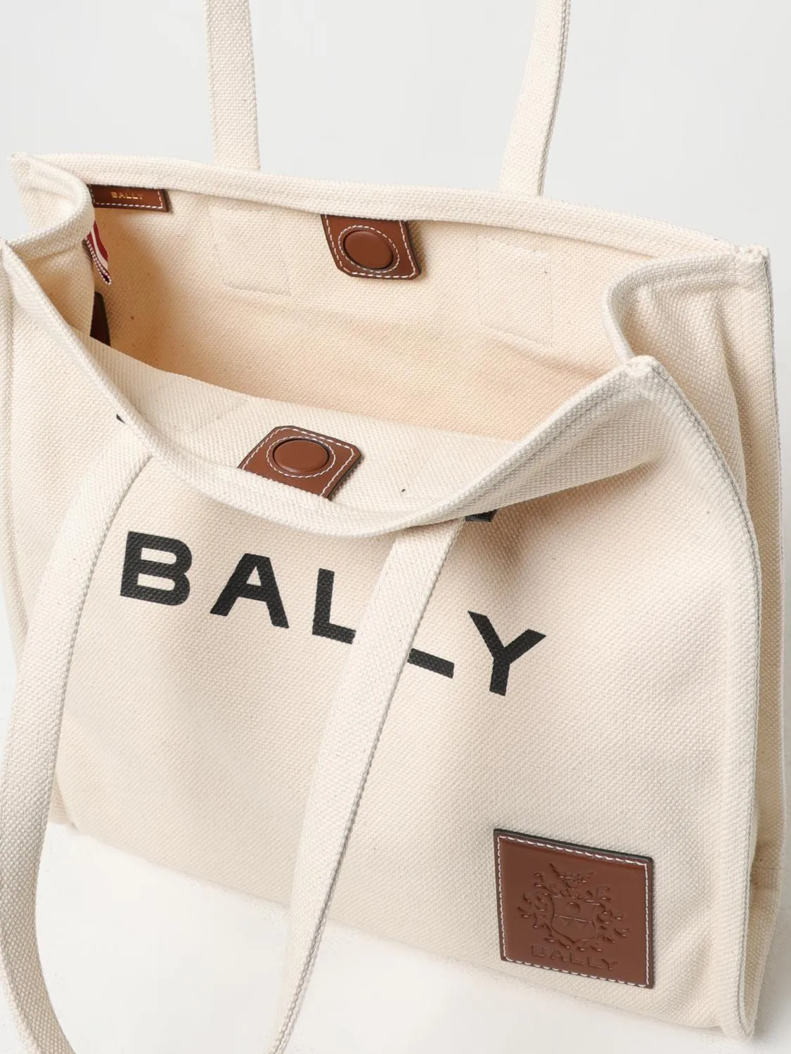 Bally Tote Bags Woman Ecru