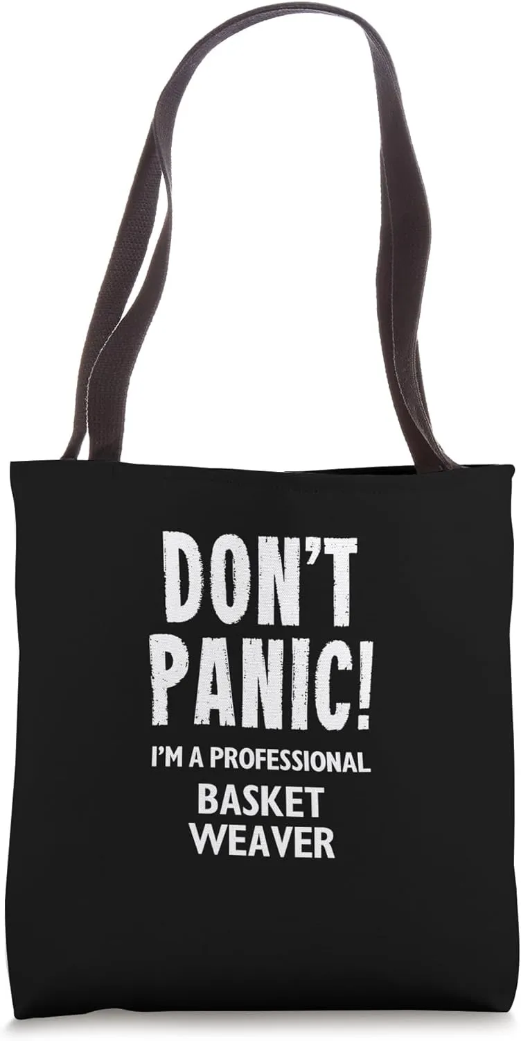 Basket Weaver Tote Bag