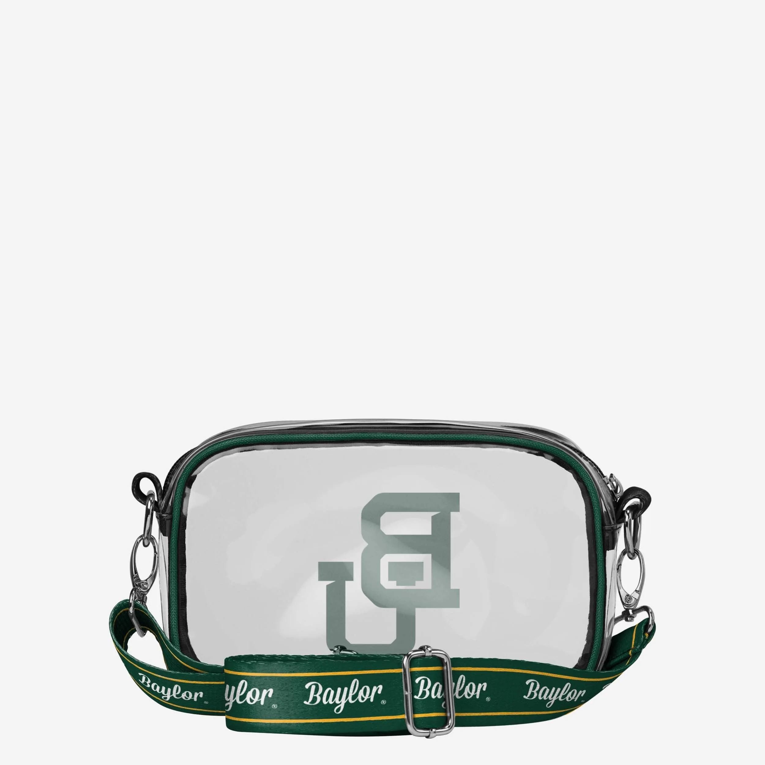 Baylor Bears Team Stripe Clear Crossbody Bag