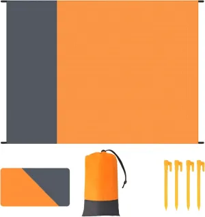 Beach Blankets, 80"×50" Waterproof Quick Drying Sandproof Extra Large Beach Mat with Storage Bag,Durable Picnic Mat,Lightweight Beach Blankets for Travel Hiking Camping Outdoor