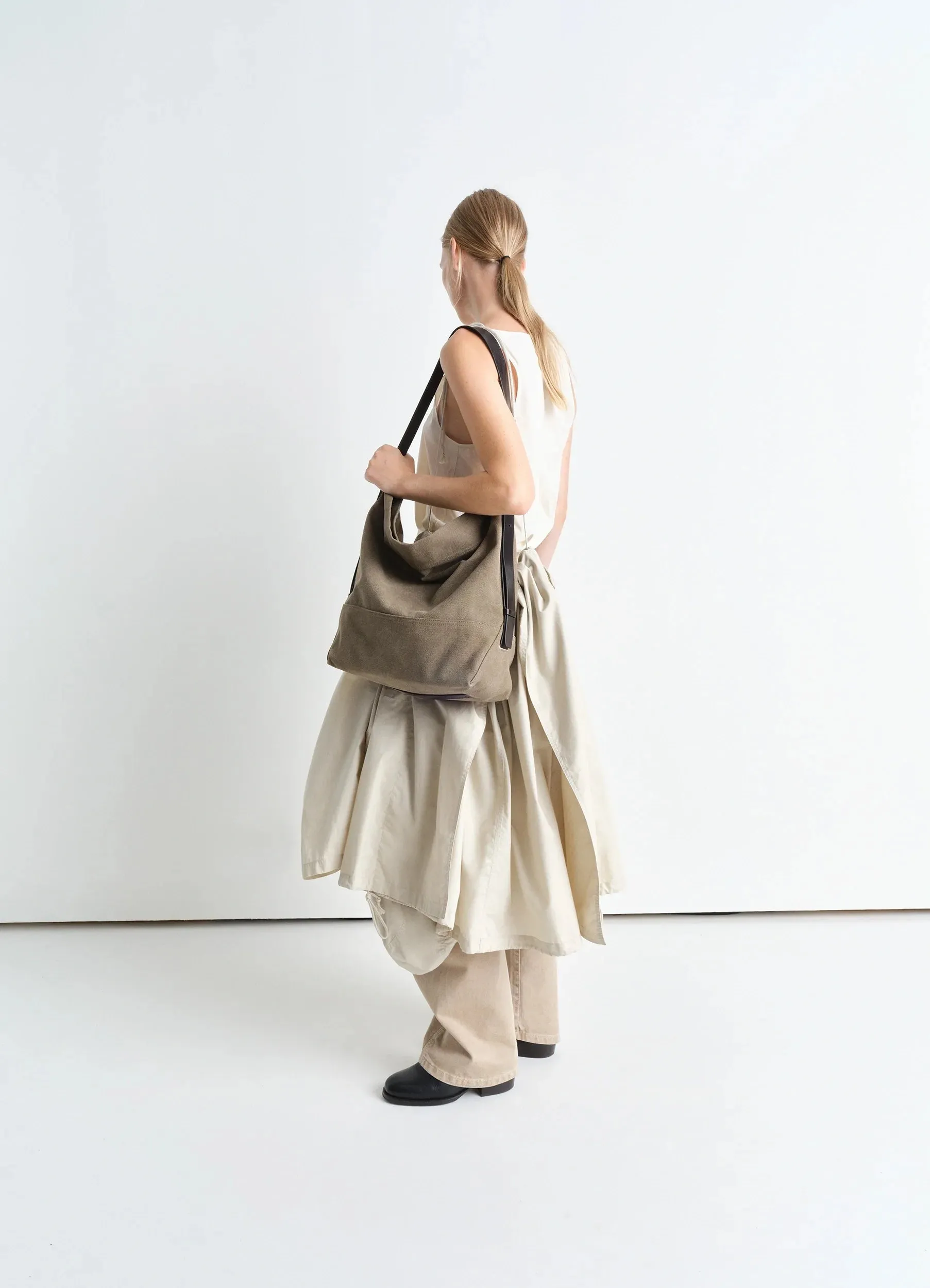 BELTED TOTE BAG