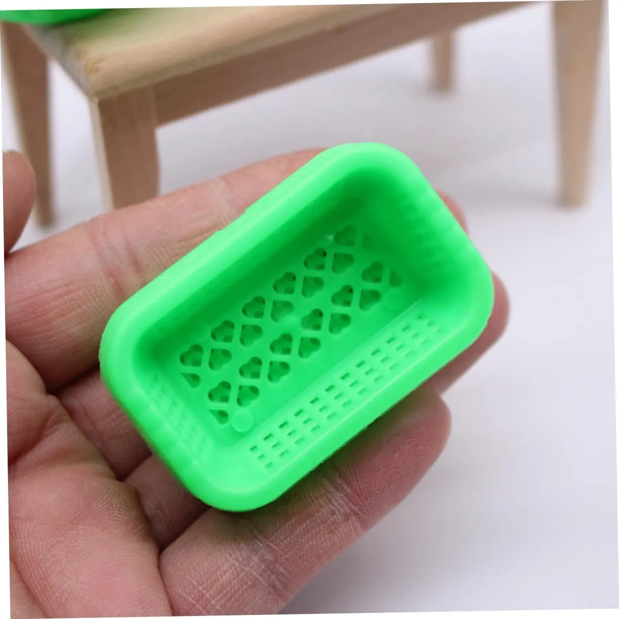 BESPORTBLE 3sets 1/12 Scale Miniature Dollhouse Storage Baskets Mini Wicker Baskets for Dollhouse Decor for Miniature House Ornament 30pcs*3