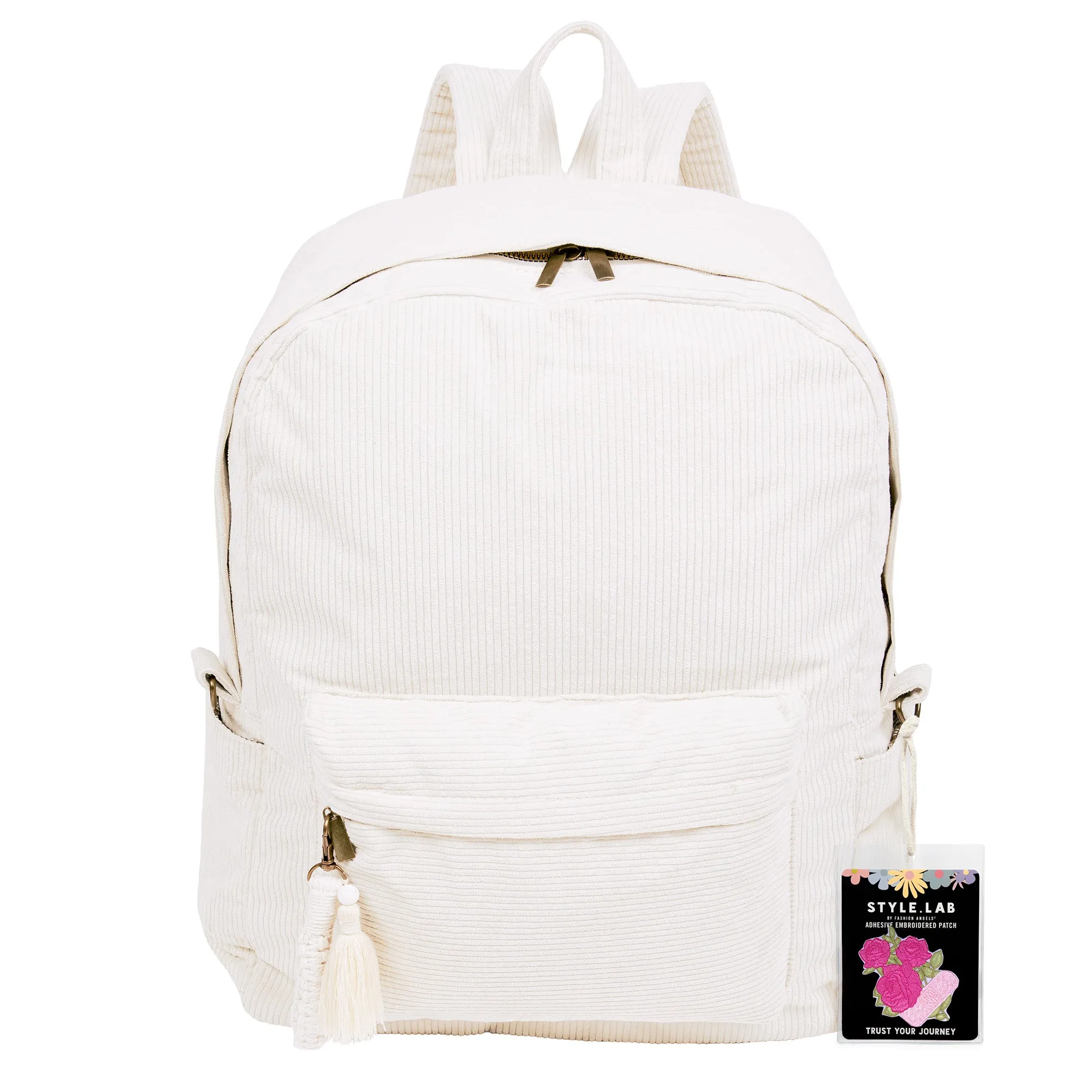 Billie Corduroy Backpack Bone