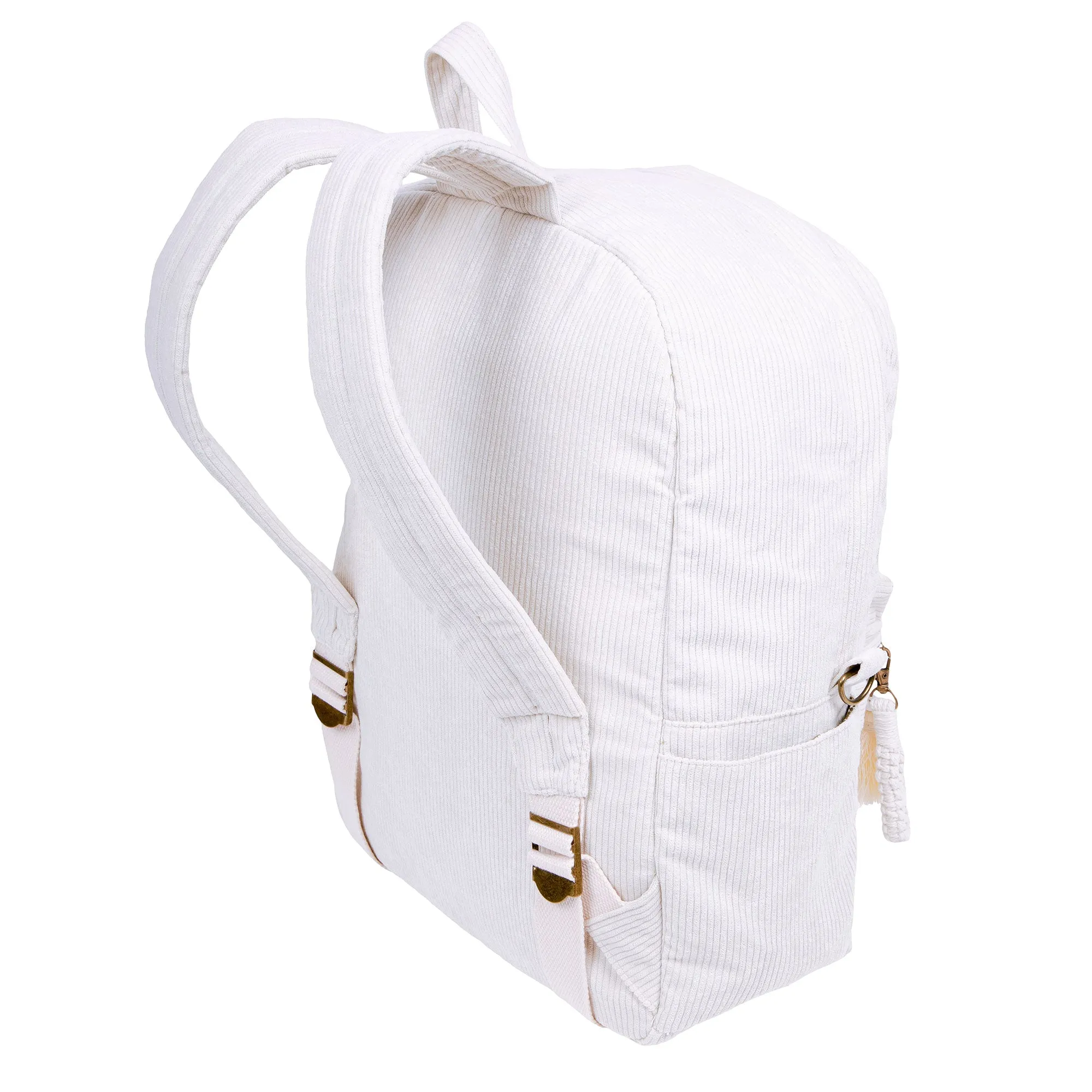 Billie Corduroy Backpack Bone