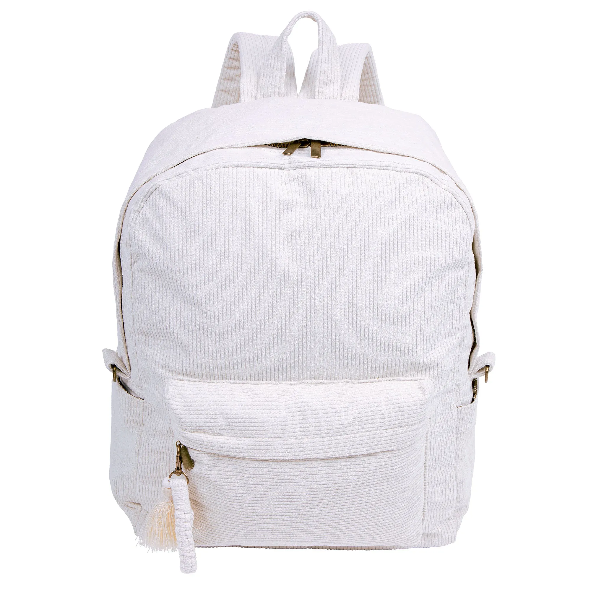 Billie Corduroy Backpack Bone