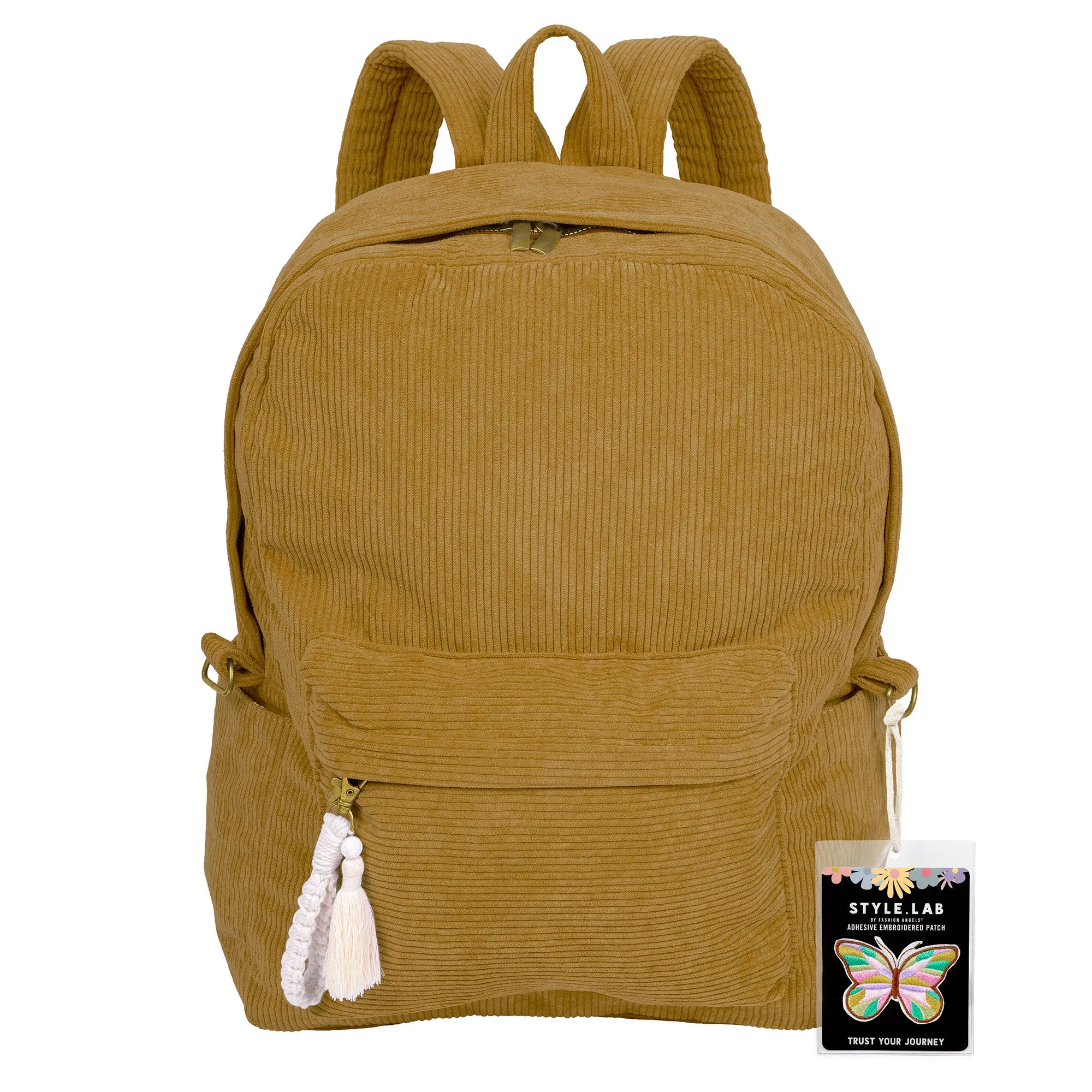 Billie Corduroy Backpack Camel