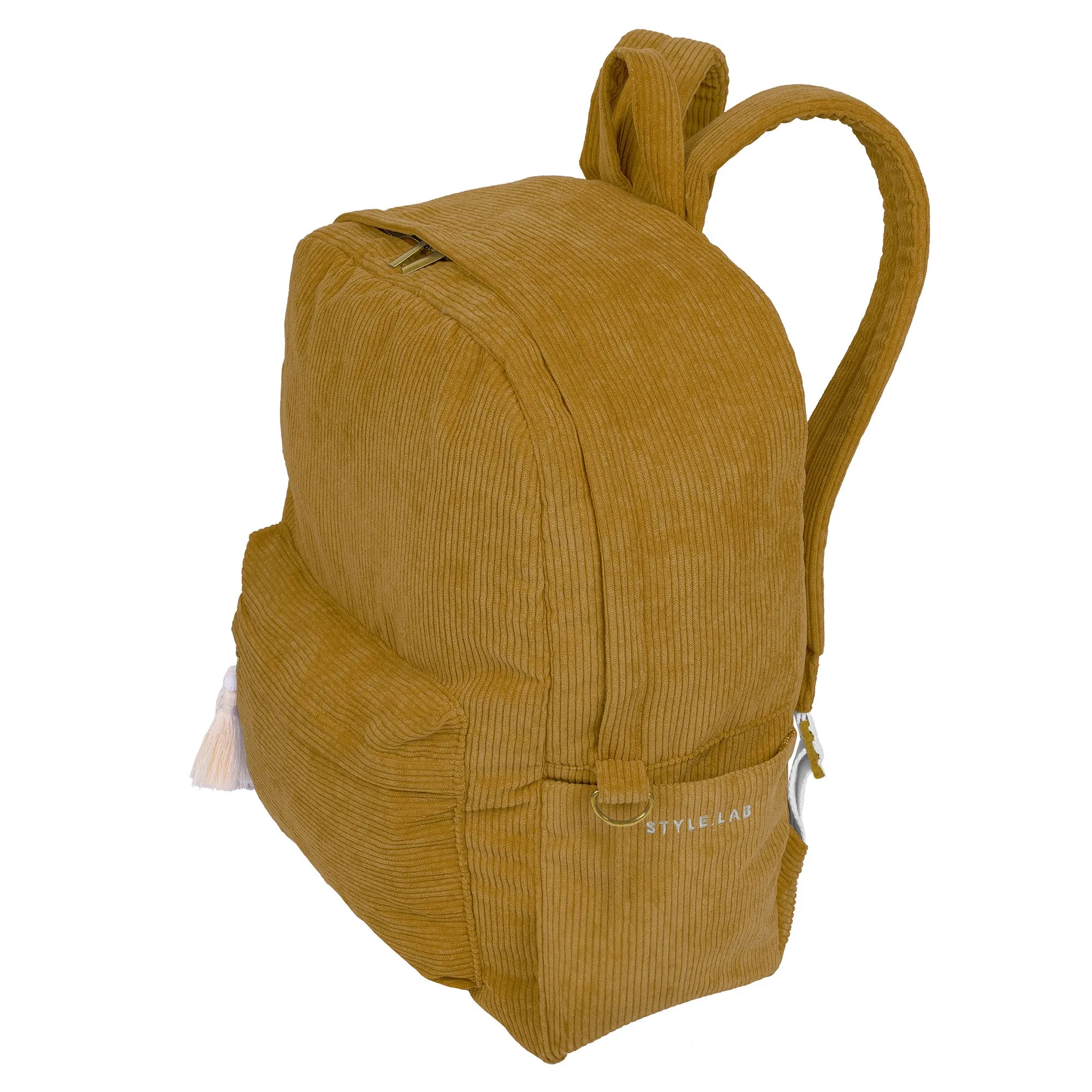 Billie Corduroy Backpack Camel