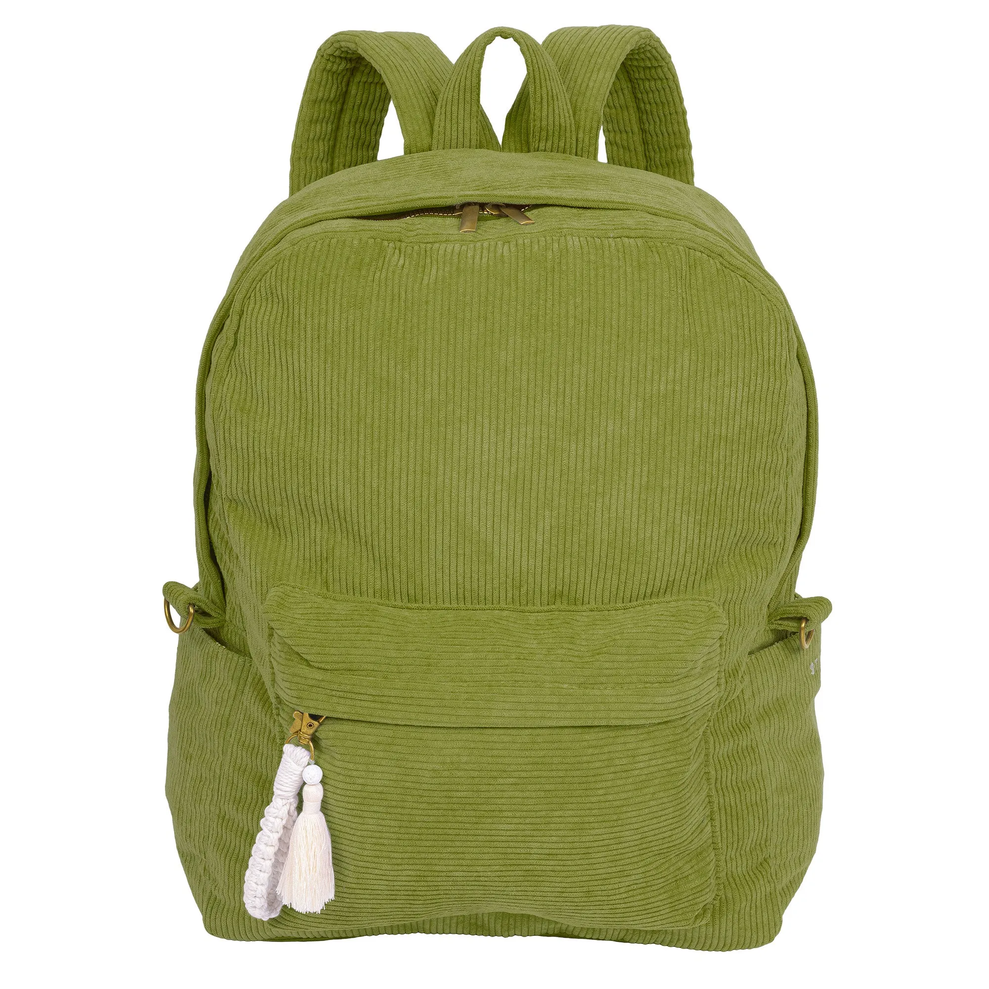 Billie Corduroy Backpack Green
