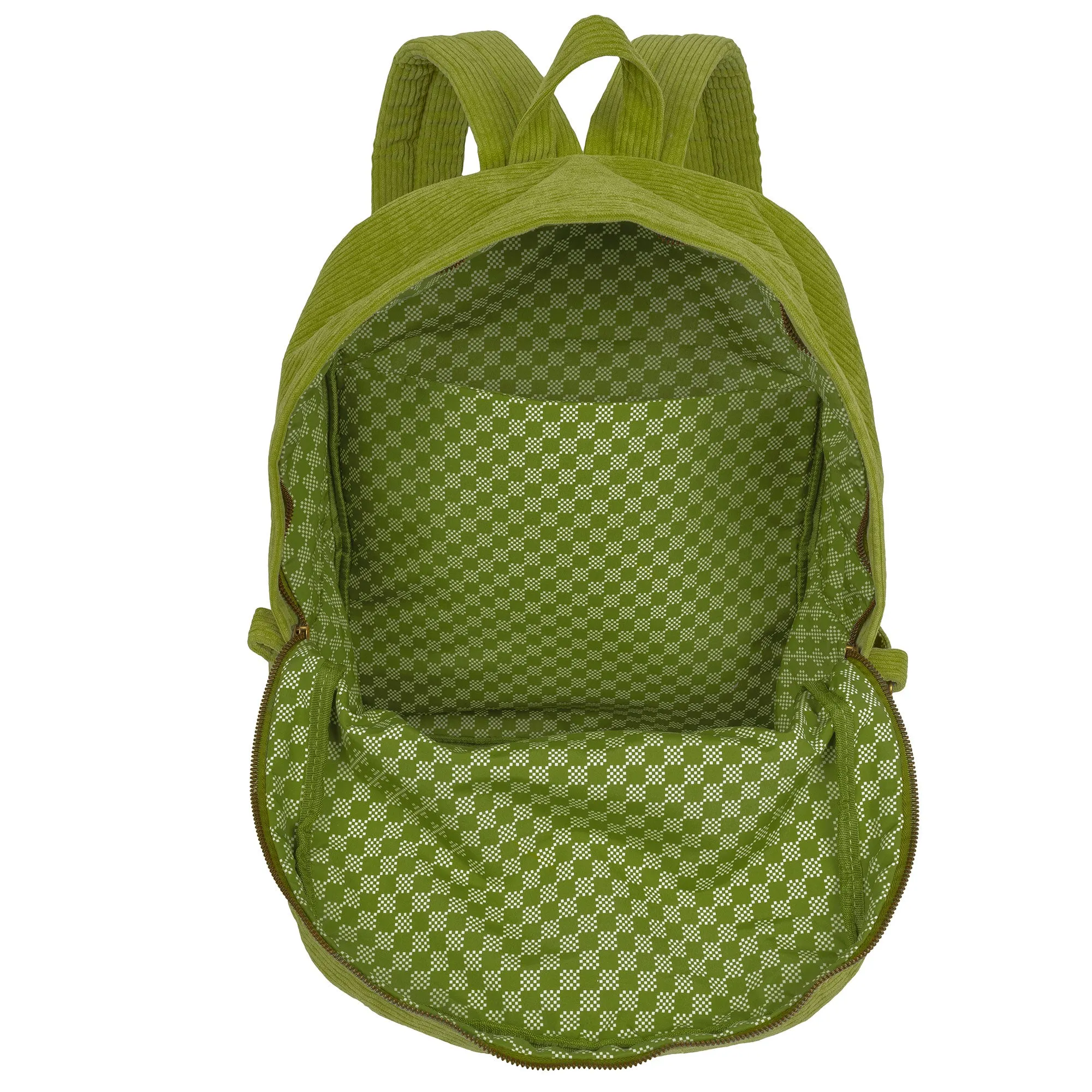 Billie Corduroy Backpack Green