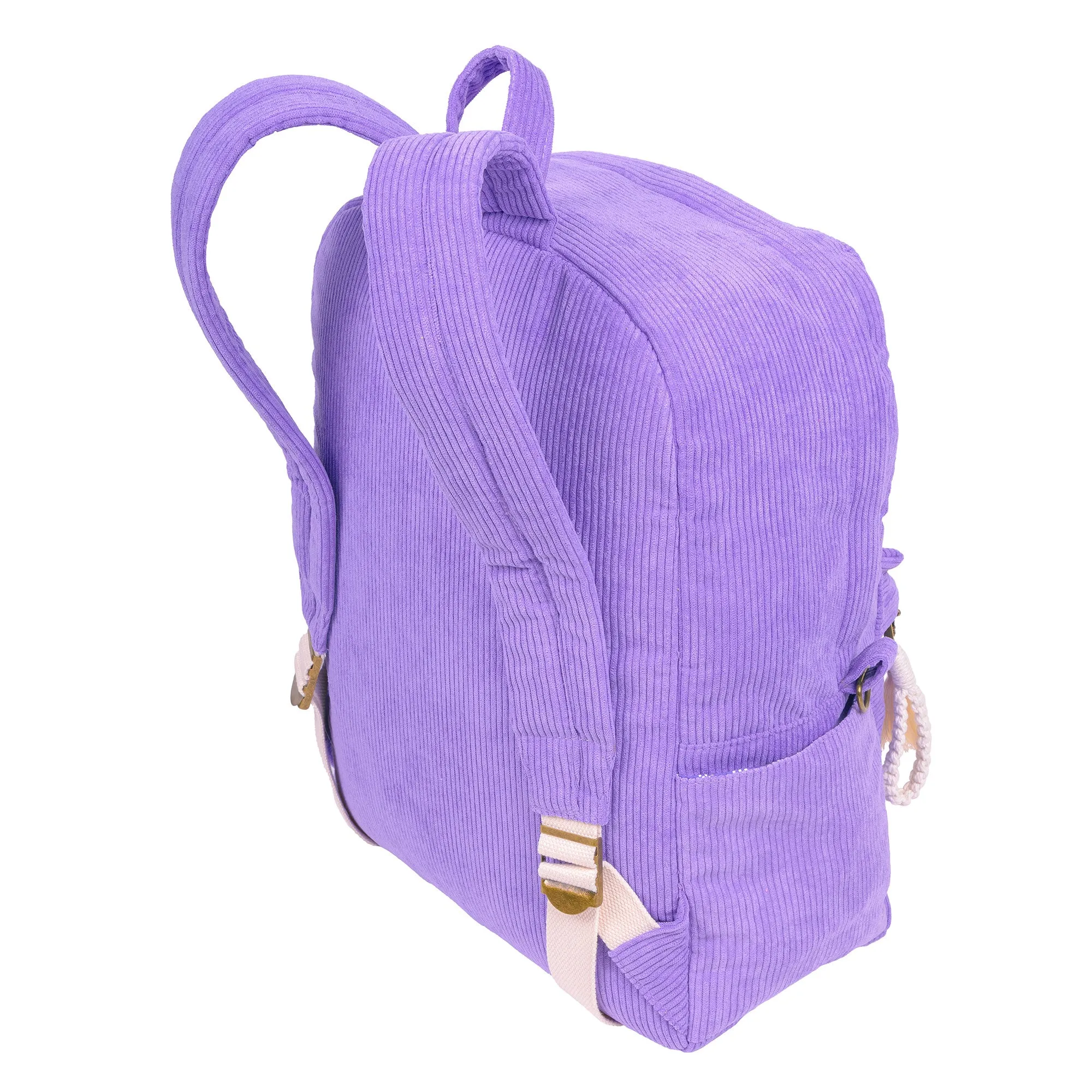 Billie Corduroy Backpack Periwinkle