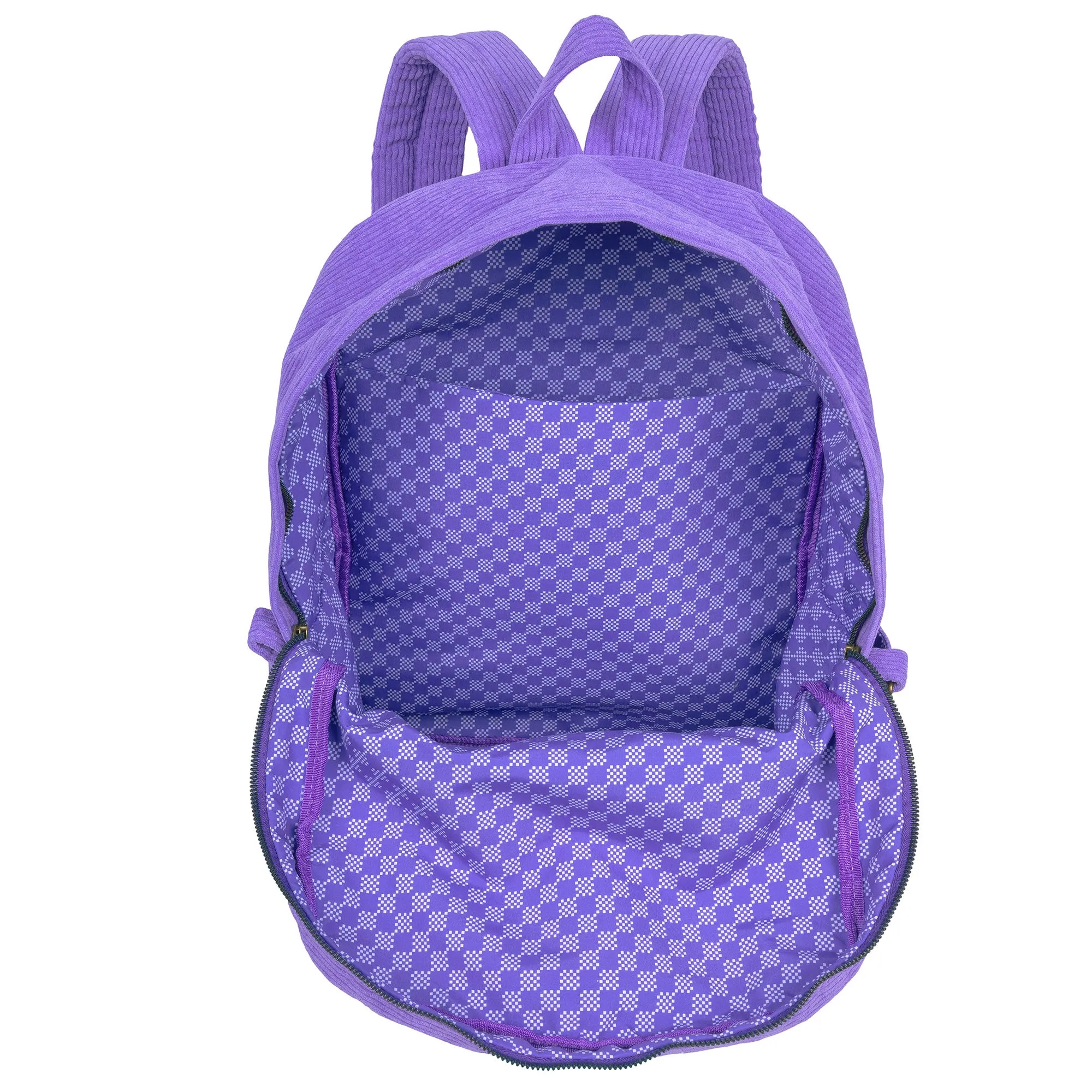 Billie Corduroy Backpack Periwinkle