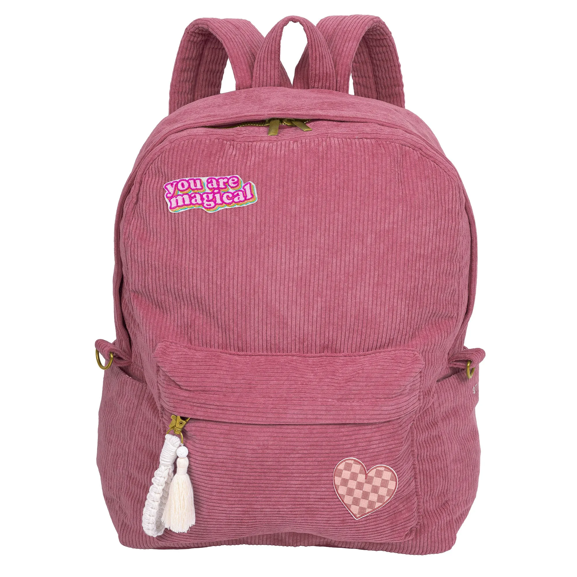 Billie Corduroy Backpack Rose