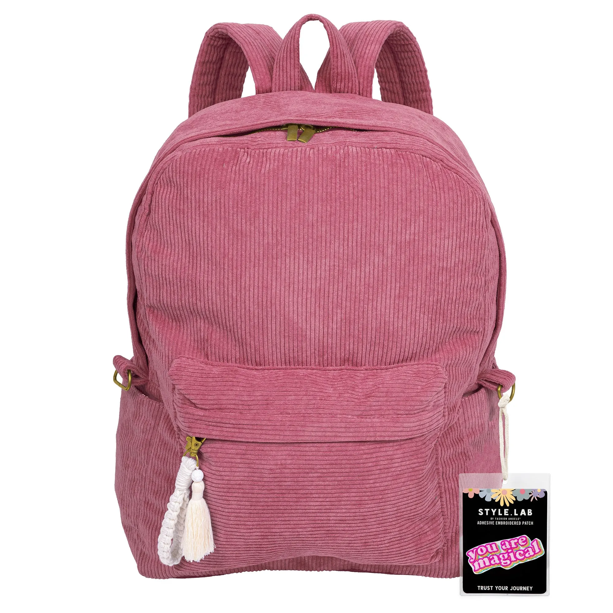 Billie Corduroy Backpack Rose