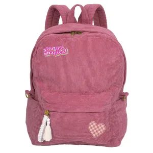 Billie Corduroy Backpack Rose