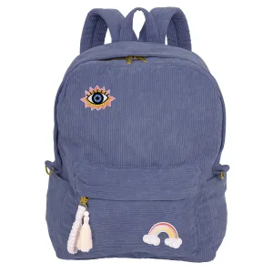 Billie Corduroy Backpack Slate