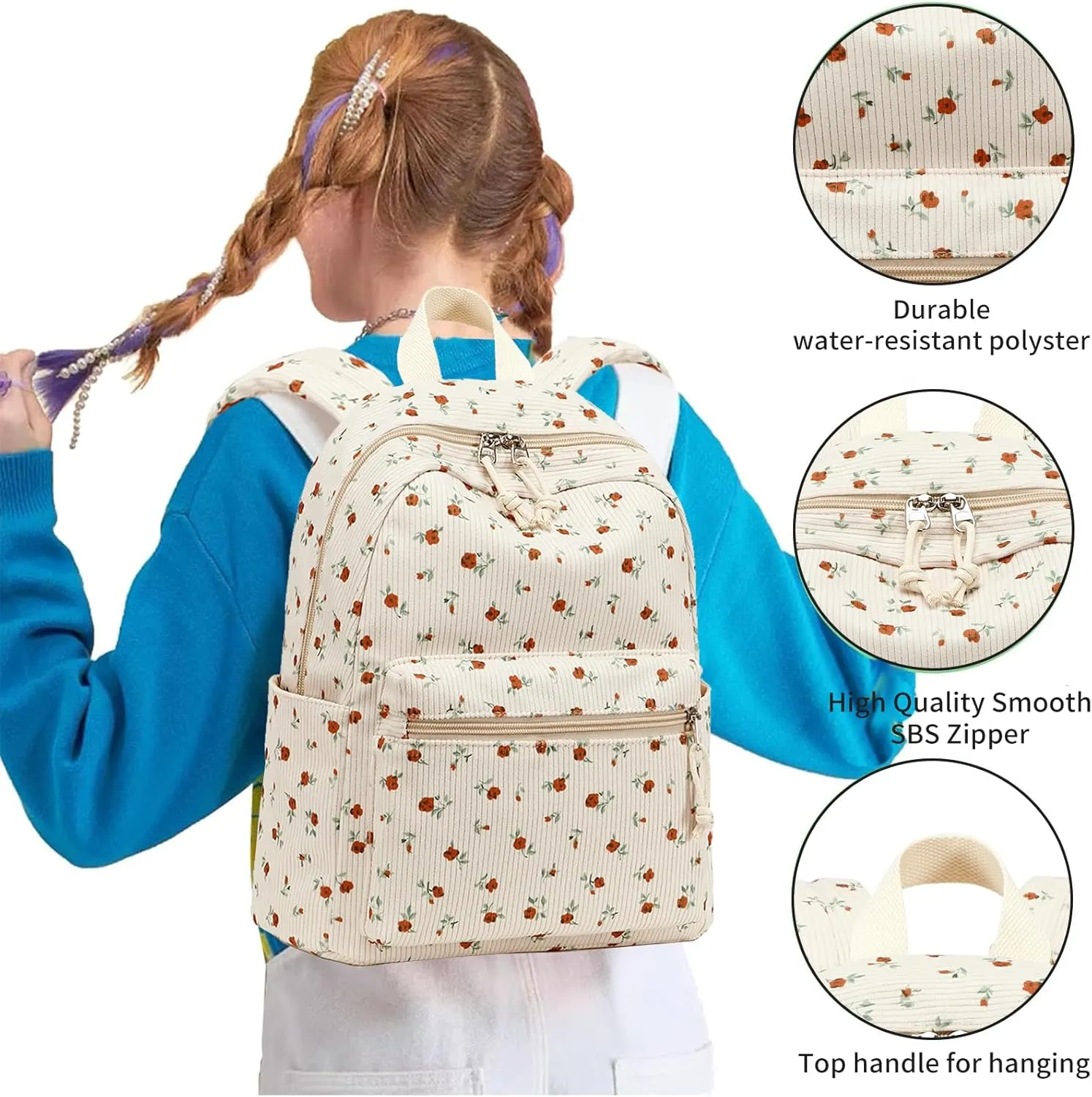 Bluboon Mini Backpacks for Girls Toddler Backpack Purse School Bookbag Kawaii Backpack Women