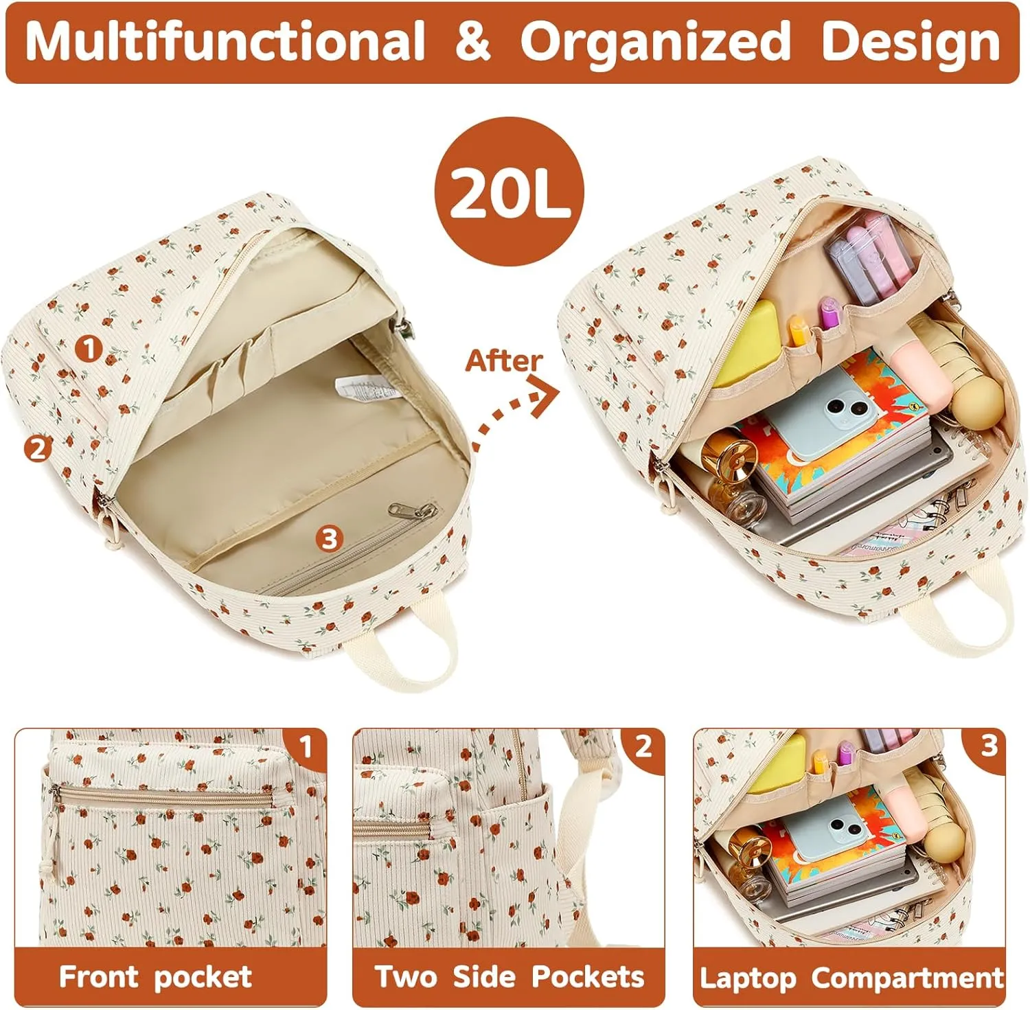 Bluboon Mini Backpacks for Girls Toddler Backpack Purse School Bookbag Kawaii Backpack Women
