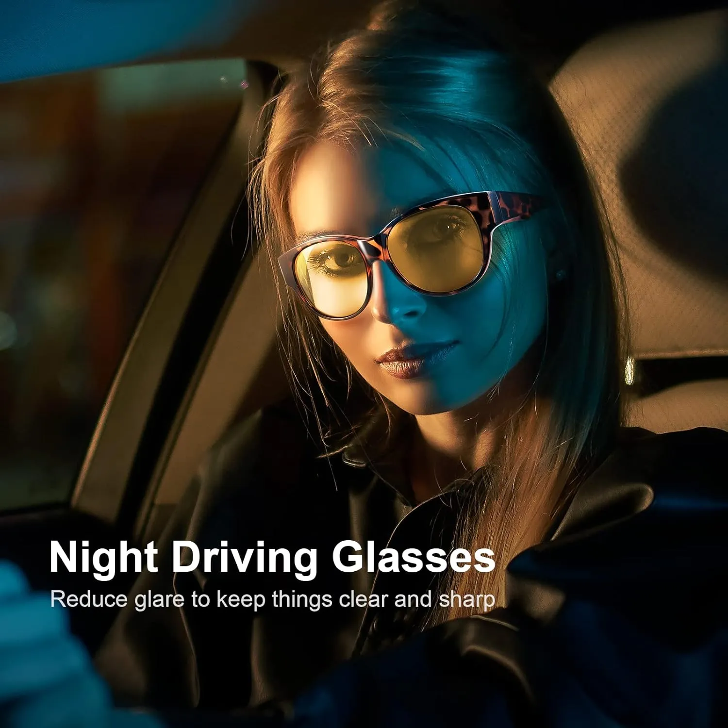 Br’Guras Oversized Polarized Fit over Sunglasses Over Glasses for Men and Women