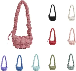 Bubble Quilted Hobo Women Handbag Cloud Tote Shoulder Bag Casual Crossbody Bag Gift for Women