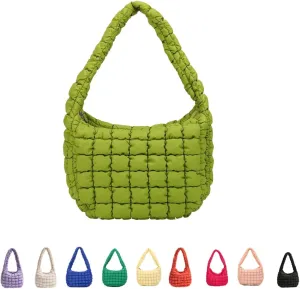 Bubble Quilted Hobo Women Handbag Cloud Tote Shoulder Bag Casual Crossbody Bag Gift for Women