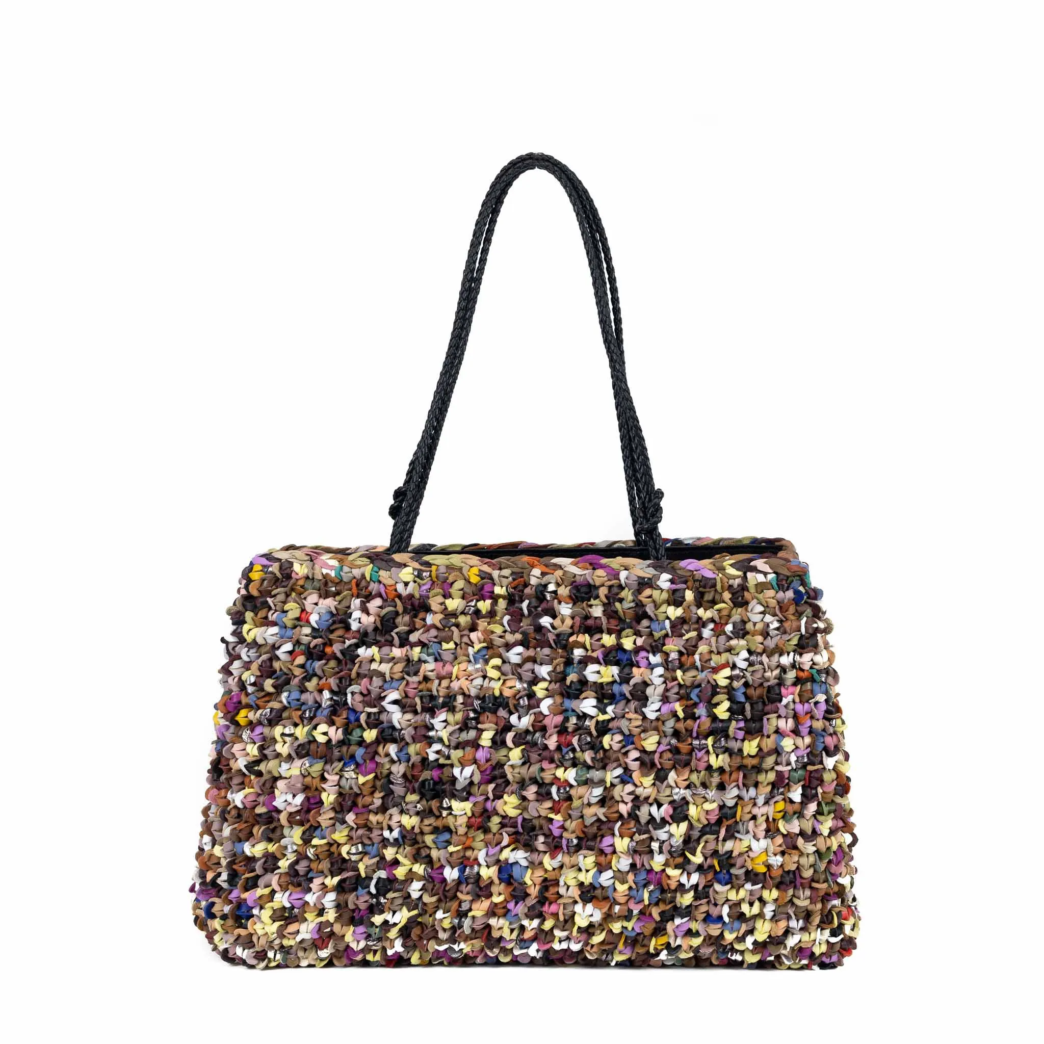 CA 852 - SHOULDER BAG - BLACK MULTI