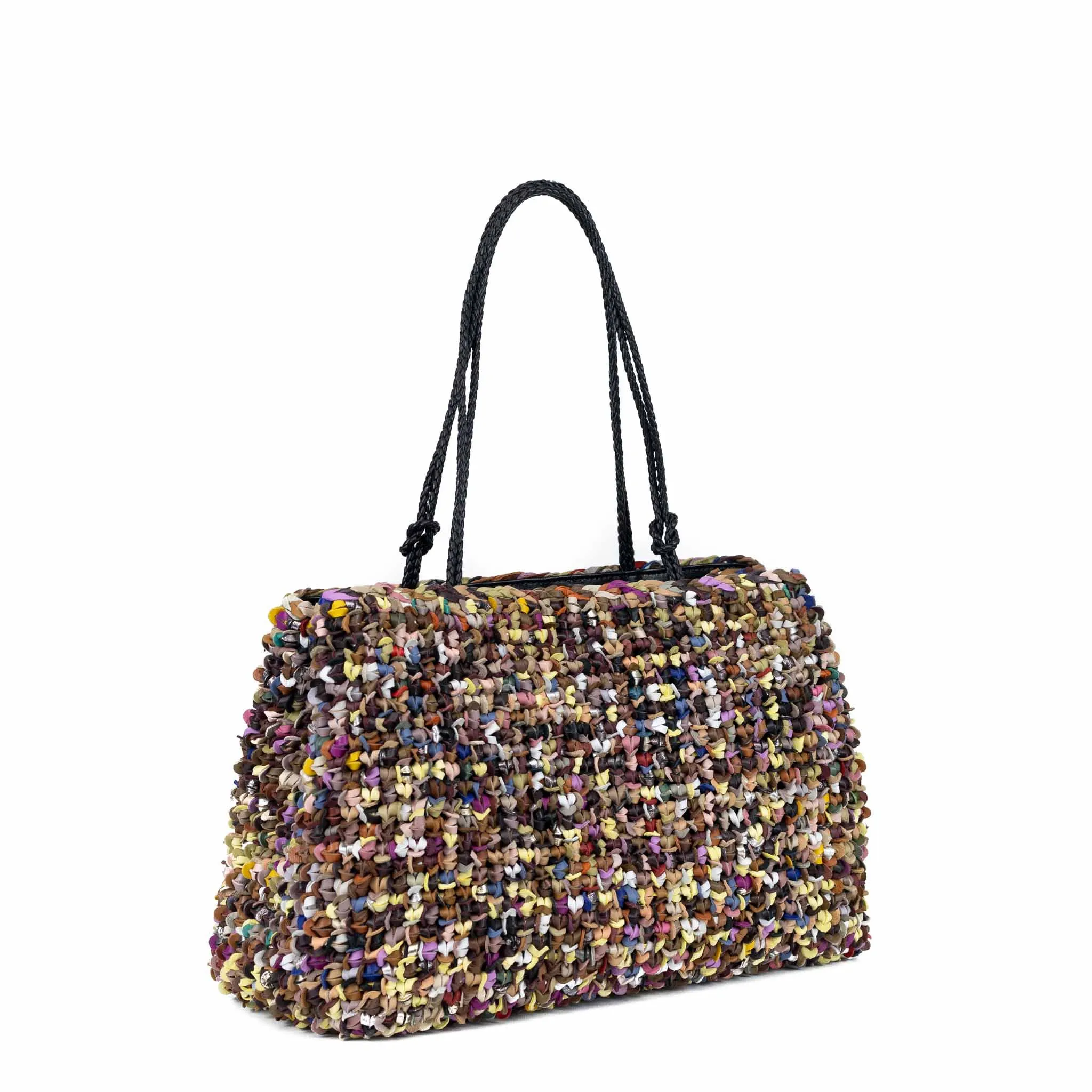 CA 852 - SHOULDER BAG - BLACK MULTI