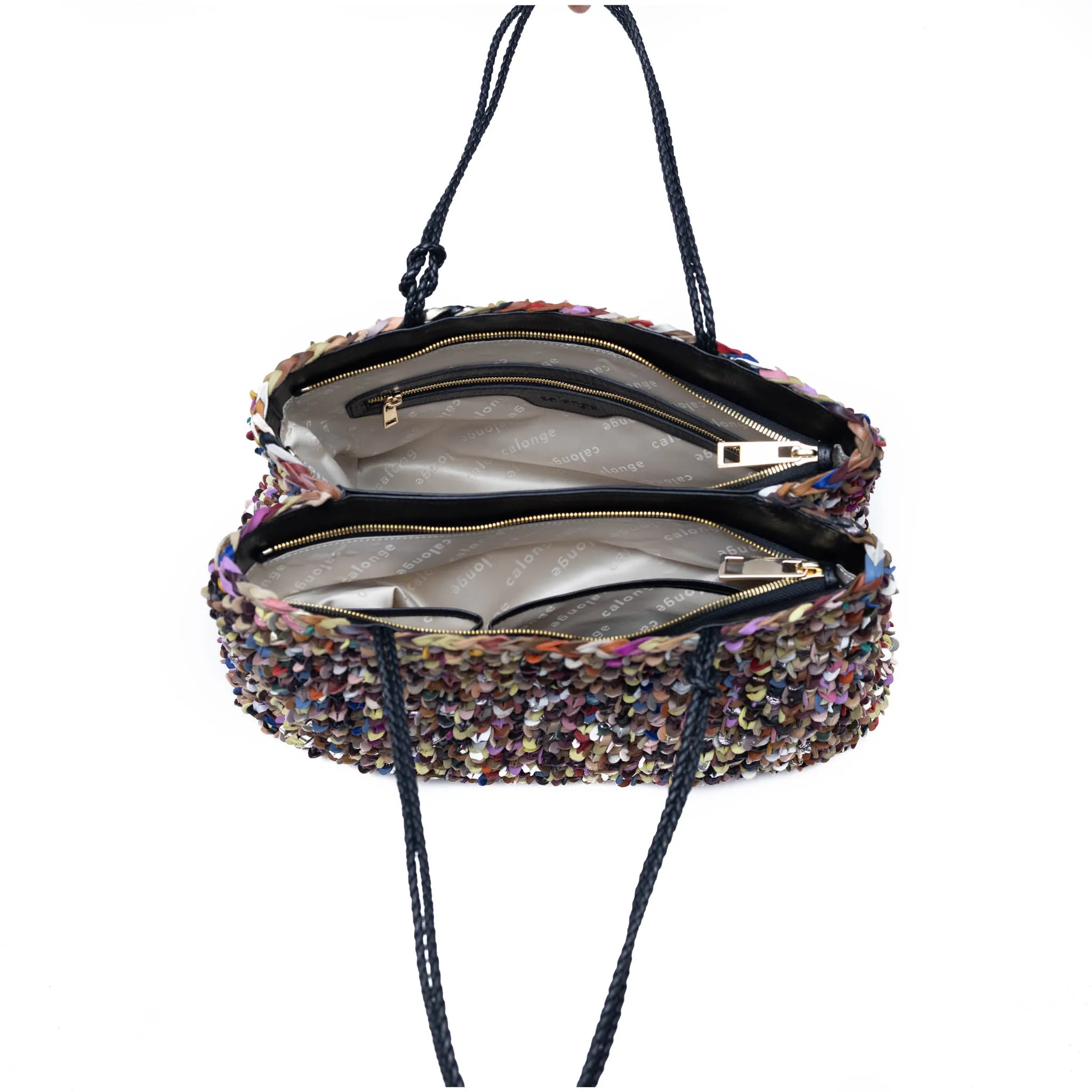 CA 852 - SHOULDER BAG - BLACK MULTI
