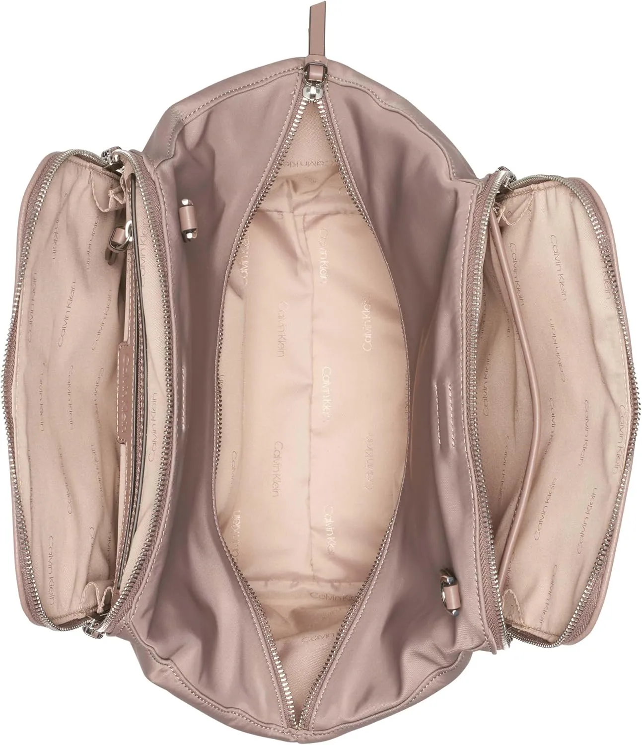 Calvin Klein Marble Triple Compartment Organizational Tote
