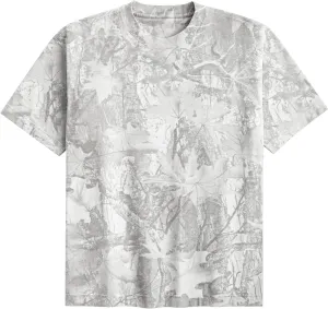 Camo Shirt for Women Mens Maple Leaf Print Short Sleeve Crewneck T-Shirts Summer Oversized Tee Shirts Streetwear
