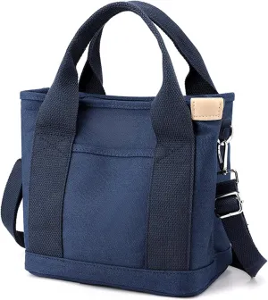Canvas Bag for Women Crossbody Shoulder Purse Everything Tote Hobo Bag with Zipper and Compartments 2024 Small