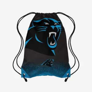 Carolina Panthers Gradient Drawstring Backpack