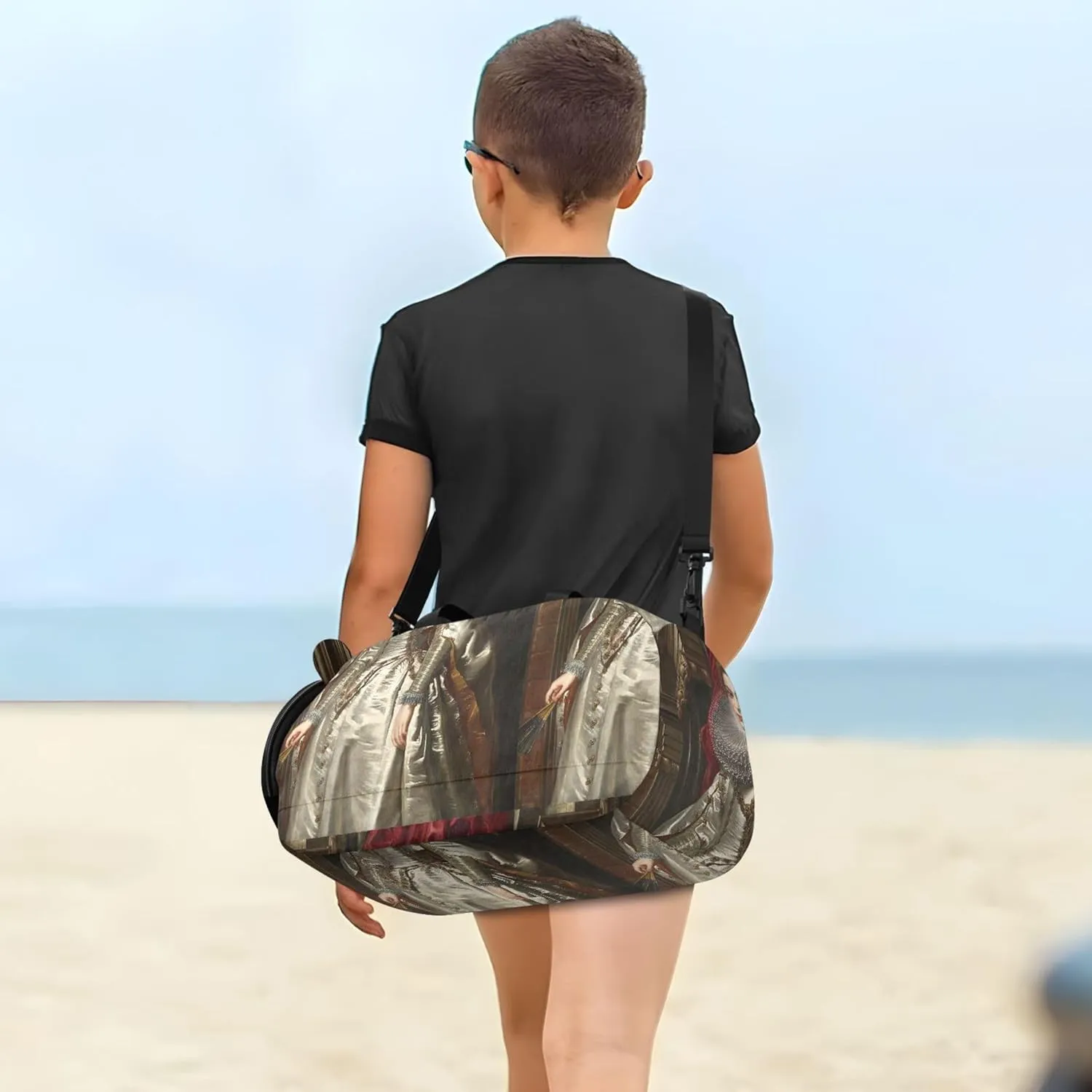 Carry on Duffel for Boys Toddler Weekender Bags Travel Duffle Bags Girls Tote Dance Duffle Bag Rubens Portrait Marchesa Brigida Spinola Doria