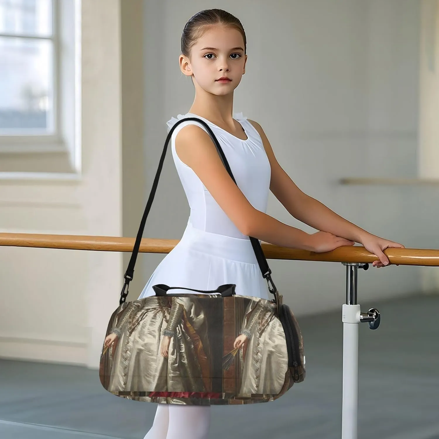 Carry on Duffel for Boys Toddler Weekender Bags Travel Duffle Bags Girls Tote Dance Duffle Bag Rubens Portrait Marchesa Brigida Spinola Doria