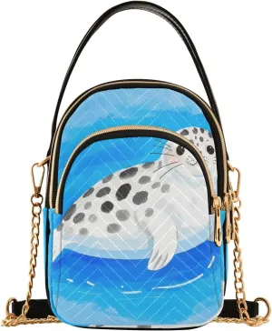 Cartoon Small Handbag Crossbody Bag for Women Quilted Bags Shoulder Purse Phone Wallet Chain Bag