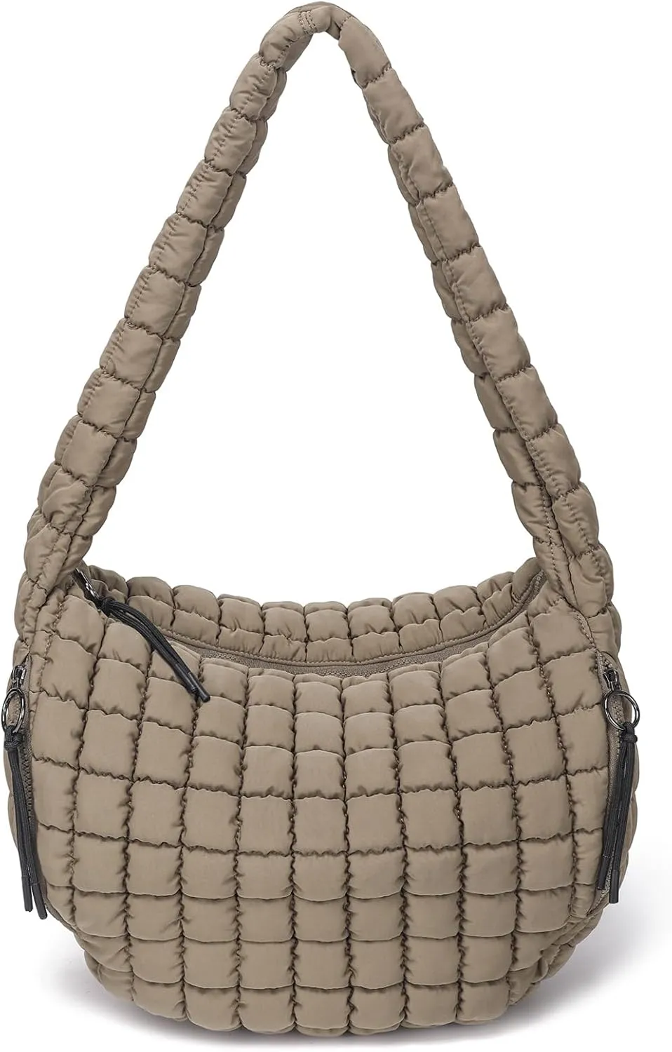 CATMICOO Puffer Tote Bag for Women: Carryall Puff Shoulder Bag for Travel - Lightweight Quilted Bag for Gym